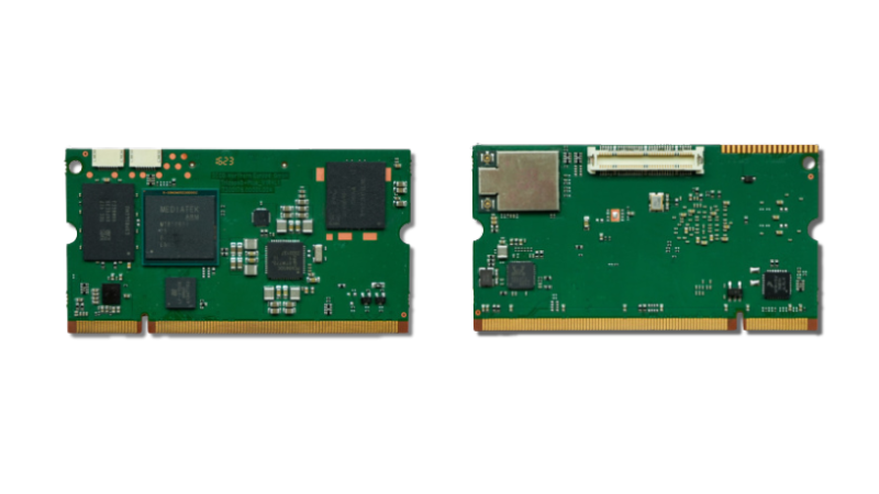 SECO has built its SOM-Trizeps-X-Genio360/360P in a compact 67.6 mm × 36.7 mm form factor