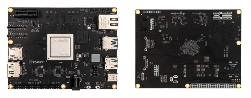 TOPST D3-G SBC Top and Bottom Side