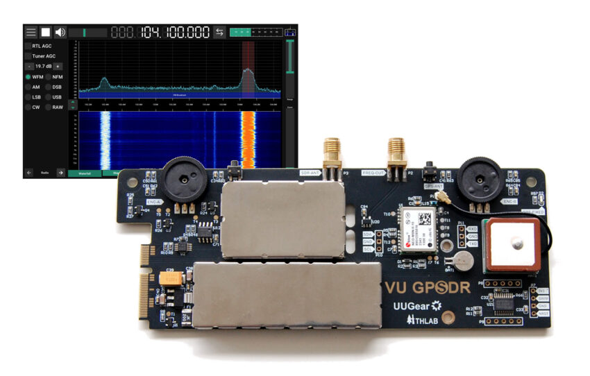 VU GPSDR touchscreen SBC