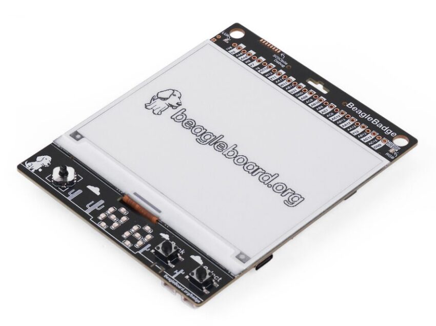 BeagleBadge IoT wearable