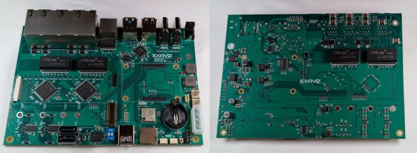 Cruiser Carrier Board v1.0 Top and Bottom Side