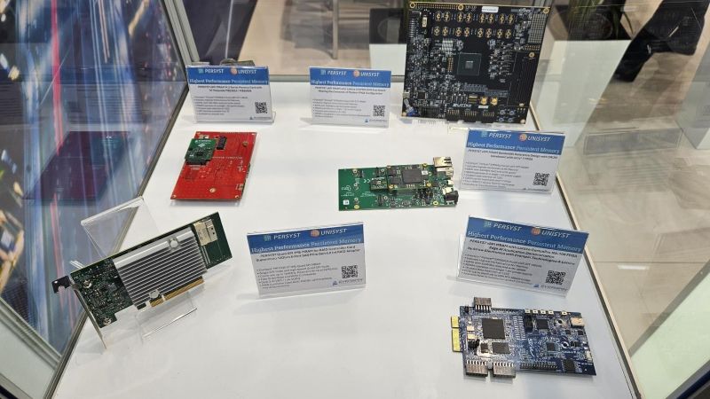 The UNISYST family functions as an extension of Everspin’s PERSYST MRAM platform