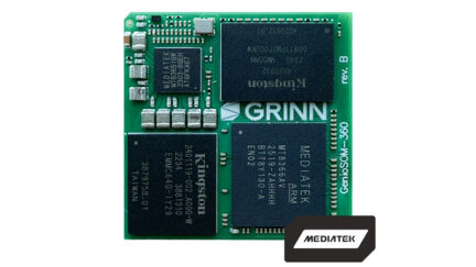 Grinn GenioSOM-360 SoM Powered by MediaTek Genio 360P