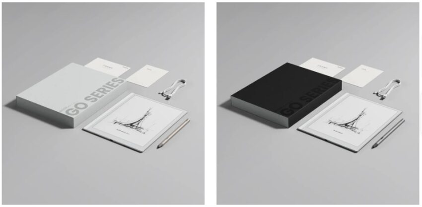 Onyx BOOX Go Lumi (Left) and Standard Version (Right)