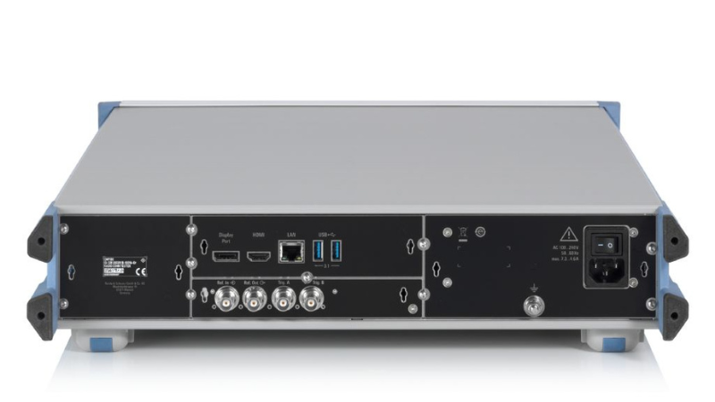 Back view of the CMP180 radio communication tester