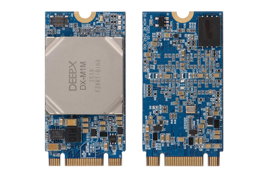 Radxa AICore DX-M1M Front and Back View
