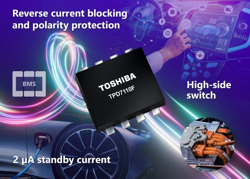 Toshiba’s TPD7110F ideal diode controller for automotive systems