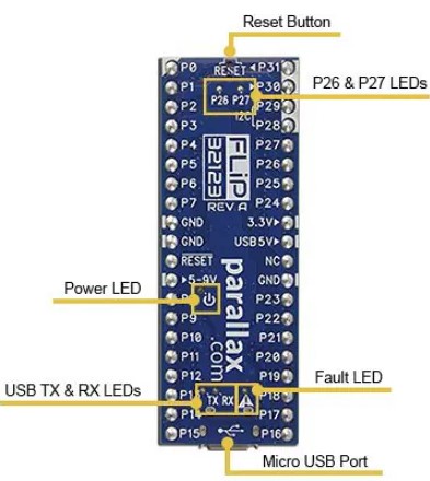 32123 Propeller FLiP Multicore Rev. B Pin-out