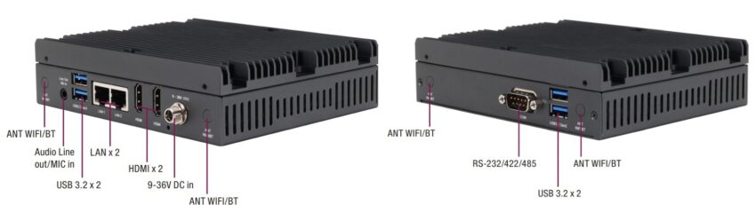 AAEON Intelli TWL01 Edge industrial mini-PC Specifications