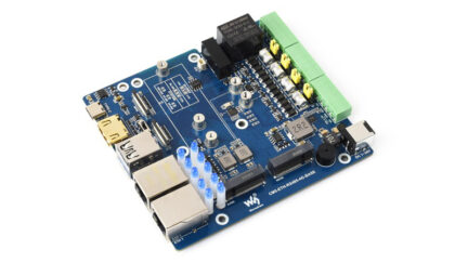Raspberry Pi CM5 Carrier with Dual Ethernet, RS485, 4G/5G Support