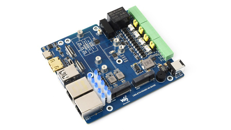 CM5-ETH-RS485-4G-BASE Board
