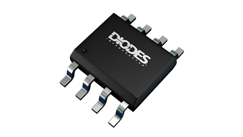 Diodes’ APR3492, available in a SO-8 (standard) package