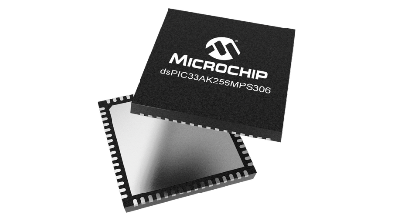 The dsPIC33AK256MPS306 targets AI data center, motor control, and intelligent sensing applications