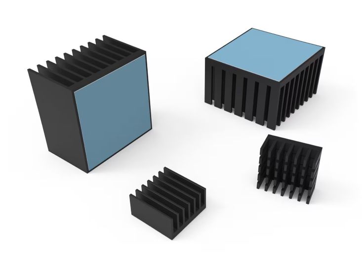 The WE-HICI heat sinks for IC components