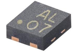 Murata’s new AMR sensors are housed in a compact 1.0 mm × 1.0 mm × 0.4 mm package