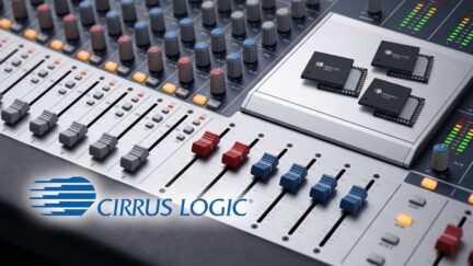 Cirrus Logic Adds 32-Bit Stereo Converters for Pro Audio Designs