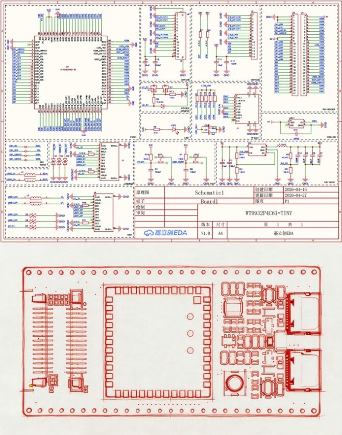 Product Schematic and Board Diagram