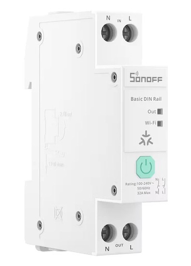 SONOFF Basic DIN Rail Matter