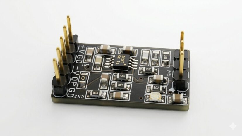 3-Wire Electret Microphone Pre-Amplifier