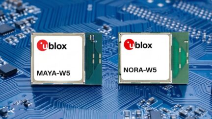 u-blox Launches MAYA-W5 and NORA-W5 Wi-Fi 6 Module Families