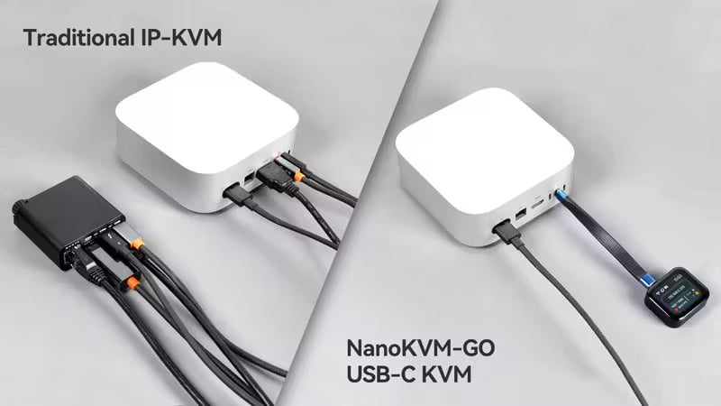 Conventional IP-KVMs vs NanoKVM-Go