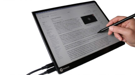 Modos Flow is a 13.3-inch Open-Source 13.3-inch 60Hz E-Paper Monitor