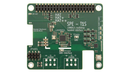 Brechel Raspberry Pi SPE HAT Adds 10BASE-T1S and 10BASE-T1L Networking