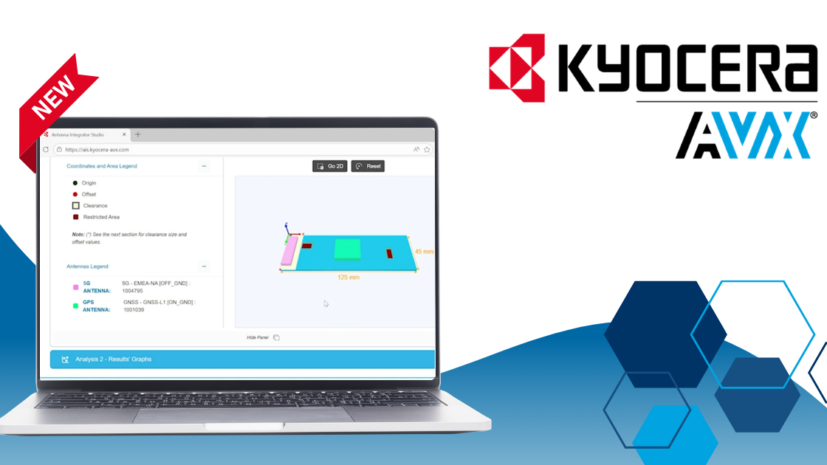 KYOCERA AVX Launches Web-Based Antenna Selection Tool