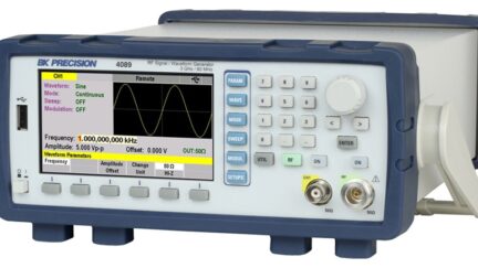 B&K Precision Debuts 2-in-1 RF Signal and Arbitrary Waveform Generator