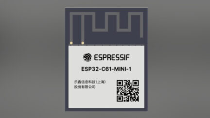 ESP32-C61-MINI-1 Brings Wi-Fi 6, BLE 5.3, and Matter Support