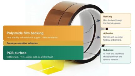 Polyimide Tape for PCB Masking: Avoiding Edge Lift and Residue