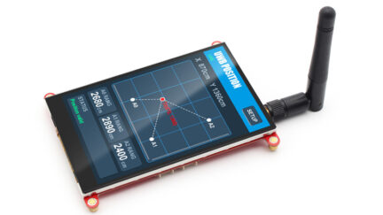 MaTouch ESP32-S3 MaUWB Development Board Adds 3.95-inch Touchscreen and UWB