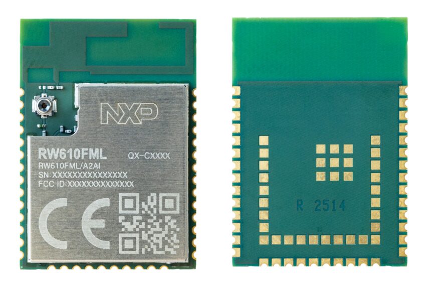 RW610FML wireless module top and bottom side