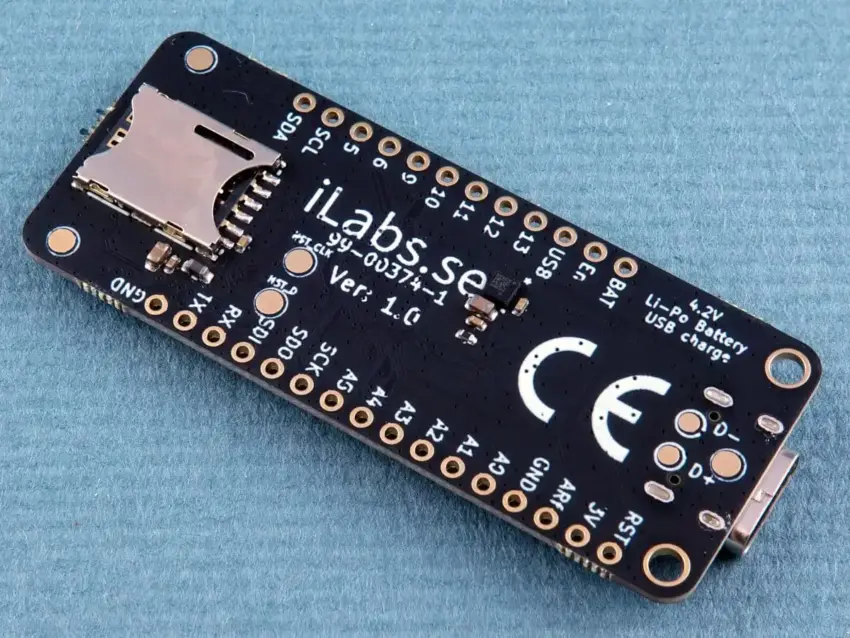 iLabs Challenger+ RP2350 bottom side