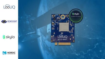 LooUQ Modem Inherits Skylo Satellite Certification via Nordic nRF9151