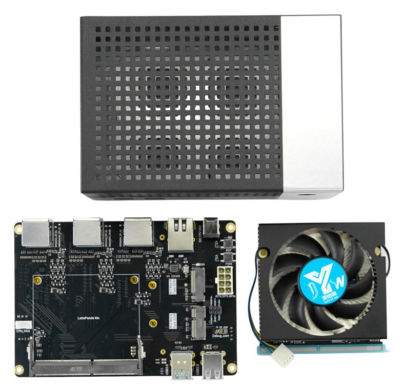 Carrier Board, GPU and enclosure