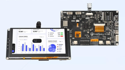 CrowPanel Advance 5-inch ESP32-P4 HMI Display Adds Wi-Fi 6 and AI Vision