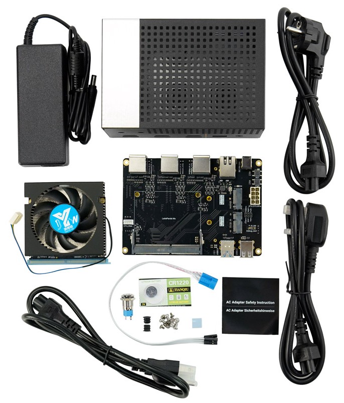 Package includes