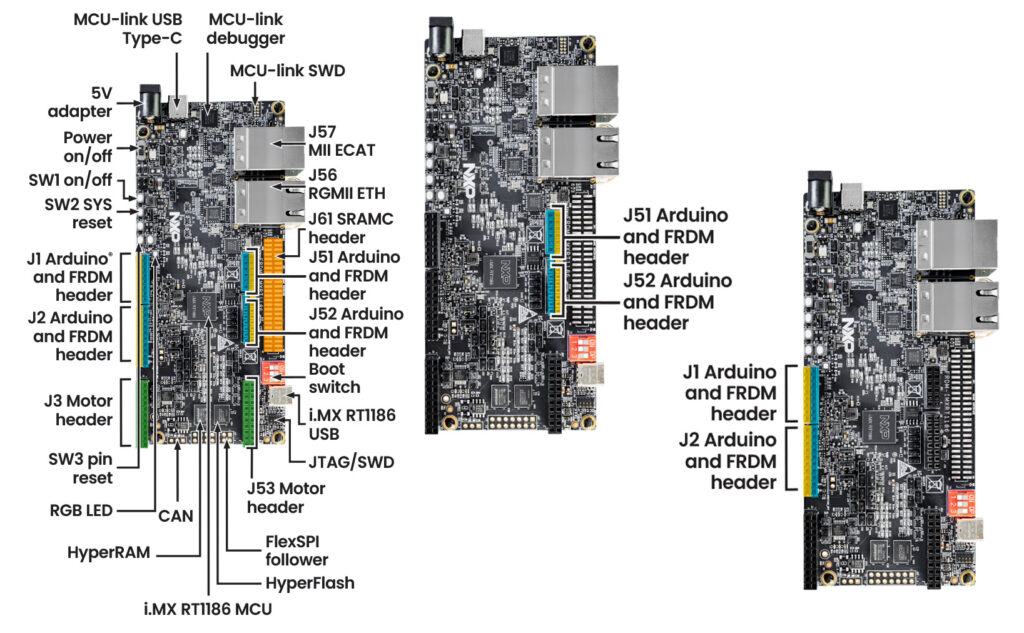 FRDM-IMXRT1186m Development Board Interfaces