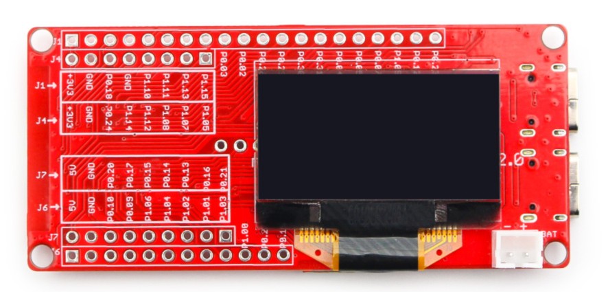 nRF52840 UWB DW3000 bottom side