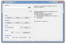 SinaProg 2.0 - AVRDUDE-GUI with AVR Fuse Calculator